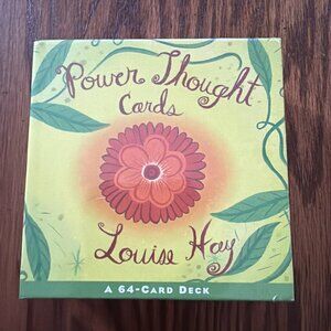 Power Thought Cards : A 64-Card Affirmation Deck by Louise Hay (1999,...
